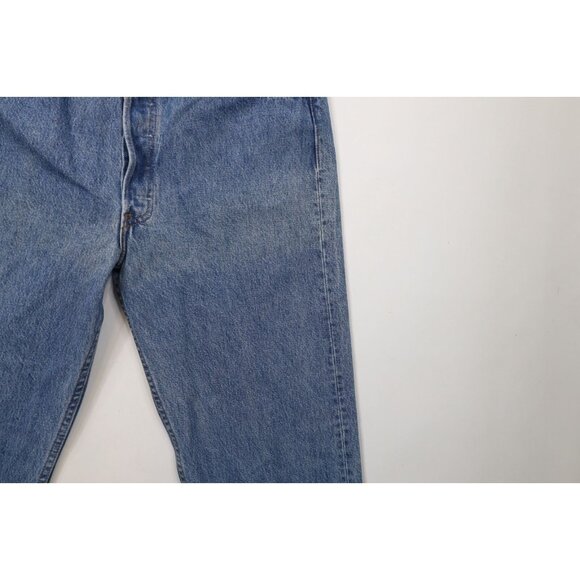 Vtg 80s 90s Levis 501xx Mens 33x36 Distressed Button Fly Original Fit Jeans USA - Picture 6 of 16